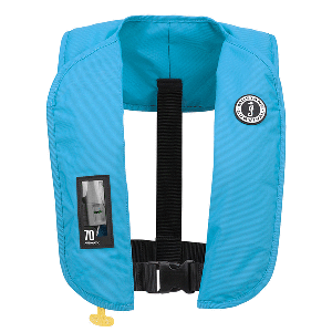 MUSTANG MIT 70 AUTOMATIC INFLATABLE PFD, AZURE (BLUE)