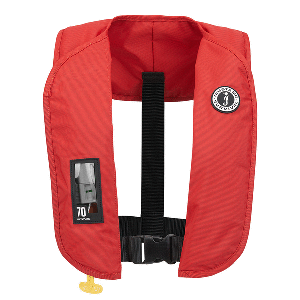 MUSTANG MIT 70 AUTOMATIC INFLATABLE PFD, RED