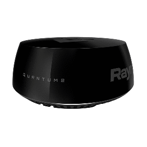 RAYMARINE BLACK Q24D QUANTUM 2 DOPPLER RADAR W/10M POWER & DATA CABLES