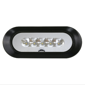 SCANDVIK FLUSH MOUNT SPREADER LIGHT, BLACK