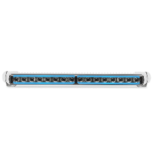 HELLA MARINE SEA HAWK-470 PENCIL BEAM LIGHT BAR W/BLUE EDGE LIGHT & WHITE HOUSING