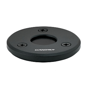 SCANSTRUT BLACK ANODIZED ALUMINUM LOW-PROFILE CABLE SEAL F/CABLES 9-14MM & CONNECTORS UP TO 21MM