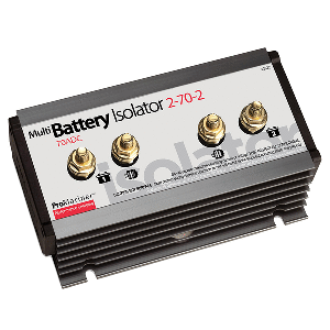PROMARINER BATTERY ISOLATOR, 2 ALTERNATOR, 2 BATTERY, 70 AMP