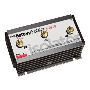 PROMARINER BATTERY ISOLATOR, 130 AMP, 1 ALTERNATOR, 2 BATTERY