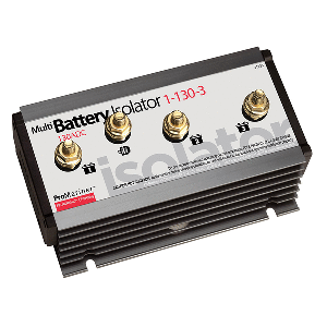 PROMARINER BATTERY ISOLATOR, 130 AMP, 1 ALTERNATOR, 3 BATTERY