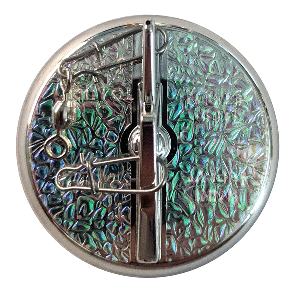 LUHR-JENSEN 2-1/4" DIPSY DIVER, SILVER/SILVER BOTTOM CRUSH