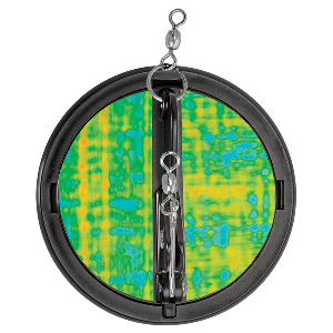 LUHR-JENSEN 3-1/4" DIPSY DIVER, BLACK/BLACK BOTTOM MOON JELLY
