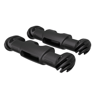 SNUBBER FENDER, BLACK, PAIR