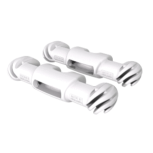 SNUBBER FENDER, WHITE, PAIR