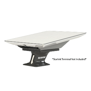 SEAVIEW STARLINK HIGH PERFORMANCE 5" PEDESTAL MOUNT W/ADASTLKA STARLINK TOP PLATE, BLACK
