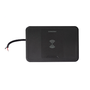 SCANSTRUT SURFACE WATERPROOF WIRELESS CHARGER 3-COIL, 15W, 12/24V