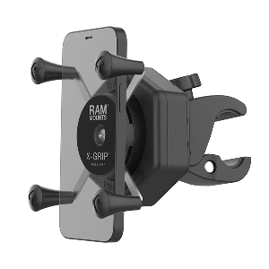 RAM MOUNT RAM X-GRIP PHONE MOUNT W/VIBE-SAFE & SMALL TOUGH-CLAW