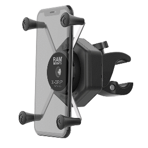 RAM MOUNT RAM X-GRIP LARGE PHONE MOUNT W/VIBE-SAFE & SMALL TOUGH-CLAW