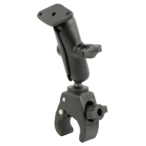 RAM MOUNT RAM TOUGH-CLAW SMALL CLAMP MOUNT W/DIAMOND PLATE