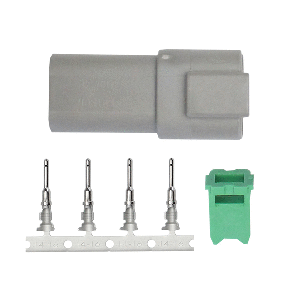 PACER DT DEUTSCH RECEPTACLE REPAIR KIT, 14-18 AWG (4 POSITION)