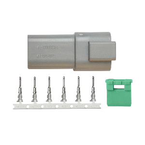 PACER DT DEUTSCH RECEPTACLE REPAIR KIT, 14-18 AWG (6 POSITION)