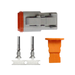 PACER DT DEUTSCH PLUG REPAIR KIT, 14-18 AWG (2 POSITION)