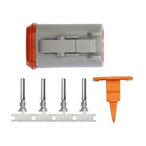 PACER DT DEUTSCH PLUG REPAIR KIT, 14-18 AWG (4 POSITION)