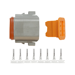 PACER DT DEUTSCH PLUG REPAIR KIT, 14-18 AWG (8 POSITION)