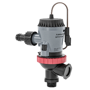 JOHNSON PUMP AQUA O2 TWIN PORT 500 GPH AERATOR PUMP, FLEX MOUNT, 12V