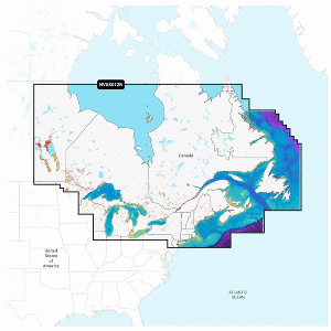 GARMIN NAVIONICS VISION+ NVUS012R CANADA, EAST & GREAT LAKES
