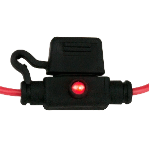 SEA DOG ATM MINI STYLE INLINE LED FUSE HOLDER, UP TO 30A