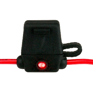 SEA DOG ATO/ATC STYLE INLINE LED FUSE HOLDER, UP TO 30A