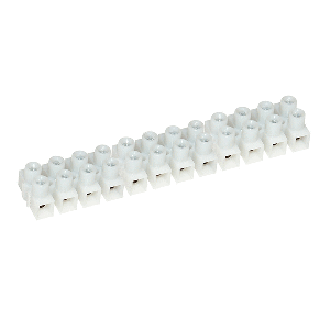 PACER 20A EURO STYLE TERMINAL BLOCK, 12 GANG, 5 PACK