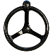 SCHMITT MARINE CARBON FIBER PRIMUS WHEEL W/KNOB 13.5