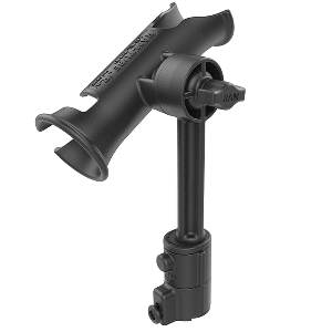 RAM MOUNT RAM TUBE JR. HOLDER W/UNIVERSAL ADAPT-A-POST TRACK BASE, 6" POST