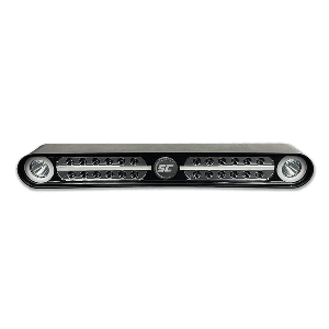 SHADOW-CASTER EAGLE RAY LED LIGHT BAR, BLACK HOUSING & DUAL OPTICS