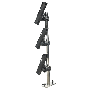 SCOTTY 333 TRACK MOUNTED ROD TREE, RODMASTER II ROD HOLDERS