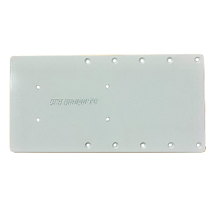 SEA BRACKETS 14" STRAIGHT TROLLING MOTOR PLATE F/GARMIN KRAKEN