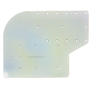 SEA BRACKETS LARGE OFFSET TROLLING MOTOR PLATE F/MINN KOTA QUEST