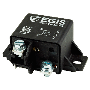 EGIS RELAY 12V, 75A W/DUAL DIODE