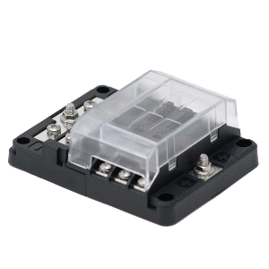 EGIS RT FUSE BLOCK 6 POSITION W/GROUND & LED INDICATION