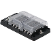 EGIS RT FUSE BLOCK 12 POSITION W/GROUND & LED INDICATION