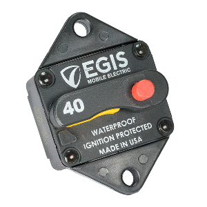 EGIS 40A PANEL MOUNT CIRCUIT BREAKER, 285 SERIES