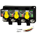 EGIS XD SERIES TRIPLE FLEX 2 RELAY-ACR-RELAY W/KNOBS & TINNED WIRES