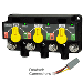 EGIS XD SERIES TRIPLE FLEX 2 RELAY-ACR-RELAY W/KNOBS & 3X DTM CONNECTOR