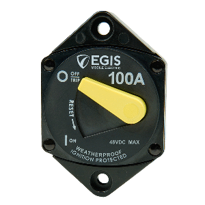 EGIS 100A PANEL MOUNT 87 SERIES CIRCUIT BREAKER
