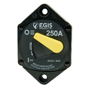 EGIS 250A PANEL MOUNT 87 SERIES CIRCUIT BREAKER