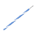 PACER 16 AWG GAUGE STRIPED MARINE WIRE 500' SPOOL, BLUE W/WHITE STRIPE