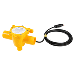 WHALE 2-WAY WASTE MANIFOLD 12' CABLE 1-1/2