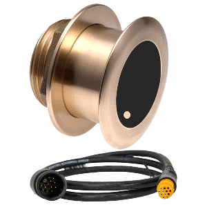 AIRMAR B175MW MED ULTRA WIDE 1KW, 20-DEG CHIRP THRU-HULL TRANSDUCER F/12-PIN GARMIN