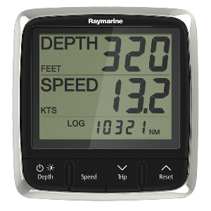 RAYMARINEI50 SEATALKNG INSTRUMENTS, TRIDATA W/THRU-HULL TRANSDUCER