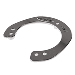 MATE SERIES STAINLESS STEEL ROD & CUP HOLDER THREADED BACKING PLATE