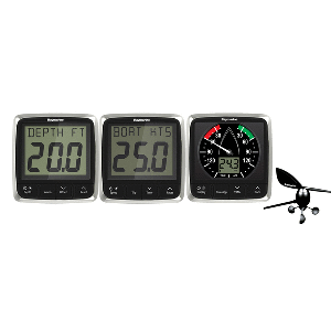 RAYMARINE I50/I60 WIND, SPEED, DEPTH SYSTEM PACK W/TRANSDUCERS