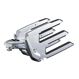 PTM WATERSPORTS CLAMPFORCE 3.0 CLAMPING WAKE BOARD RACK, PAIR, SILVER