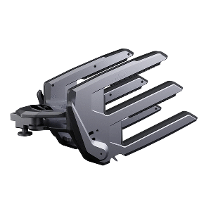 PTM WATERSPORTS CLAMPFORCE 3.0 CLAMPING WAKE BOARD RACK, PAIR, GREY